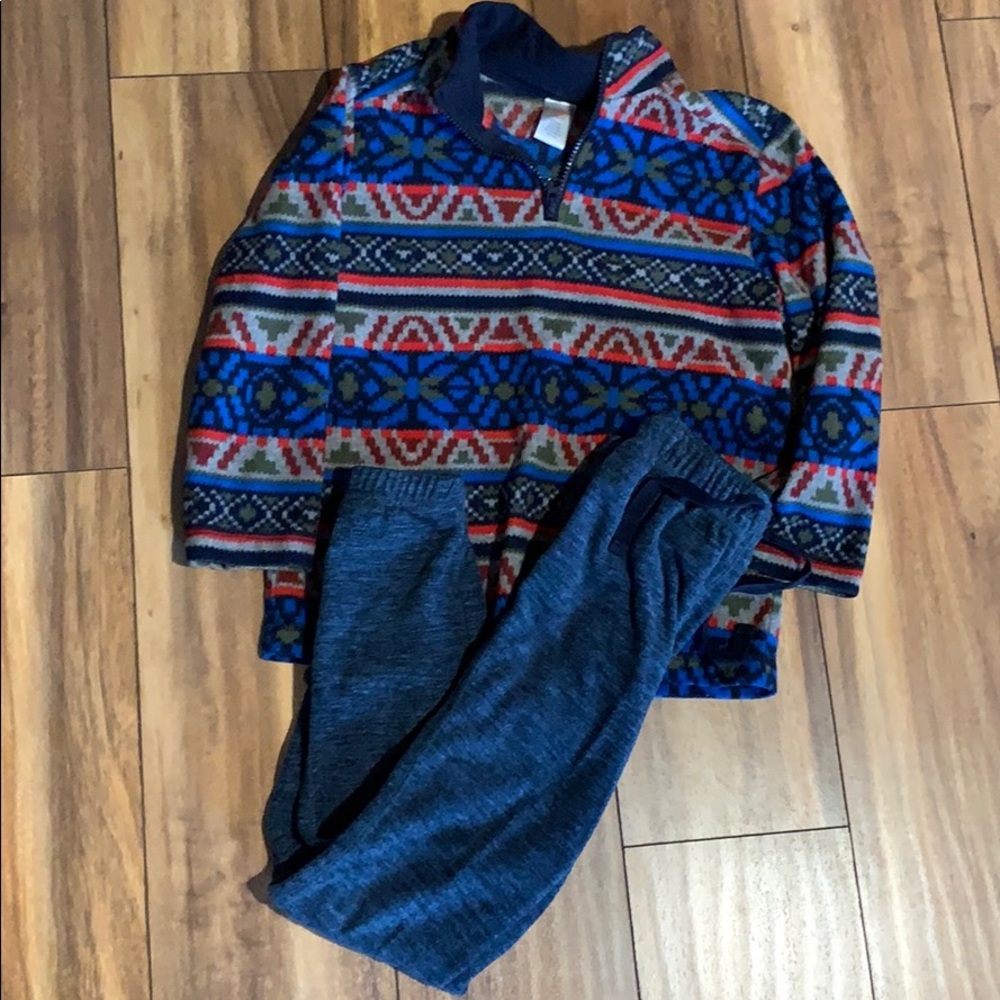 Gymboree Little Boy S 5-6 Warm Sweatshirt Pants